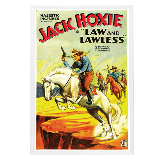 "Law And Lawless" (1932) Framed Movie Poster