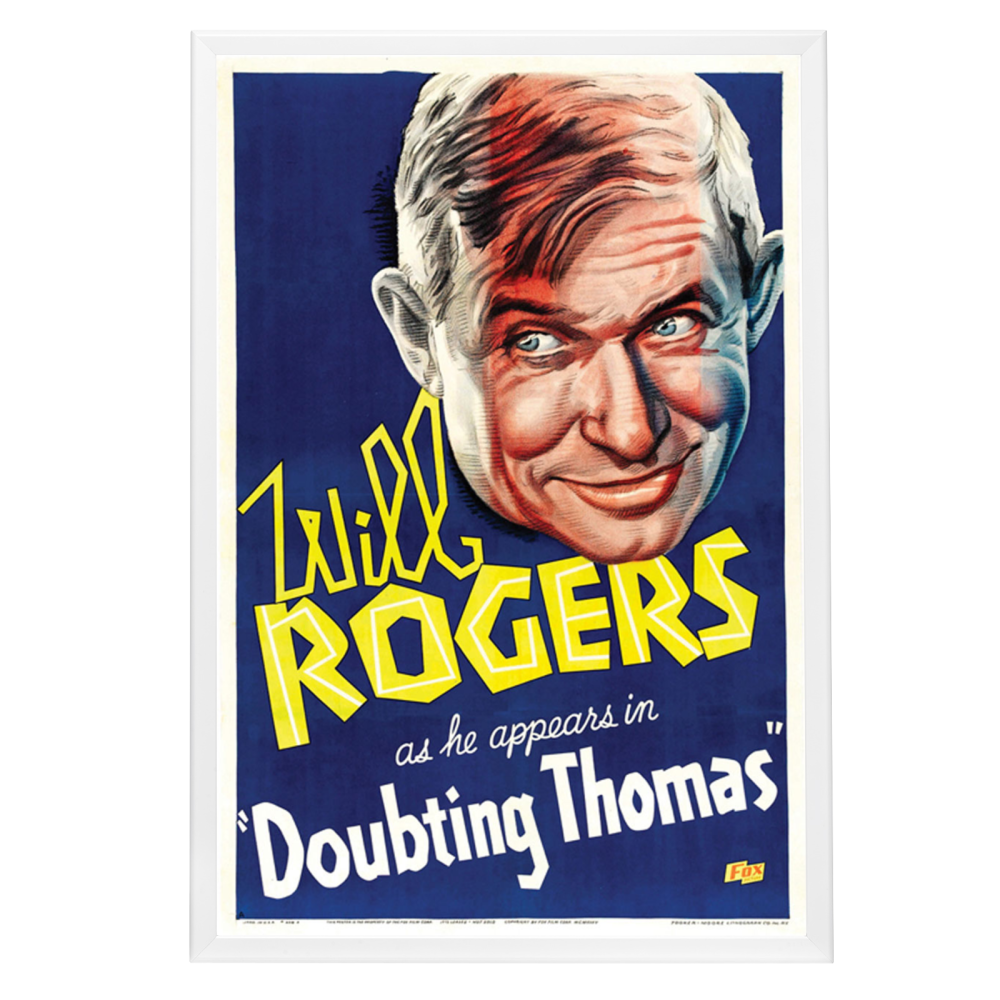 "Doubting Thomas" (1935) Framed Movie Poster