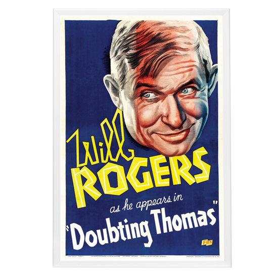 "Doubting Thomas" (1935) Framed Movie Poster