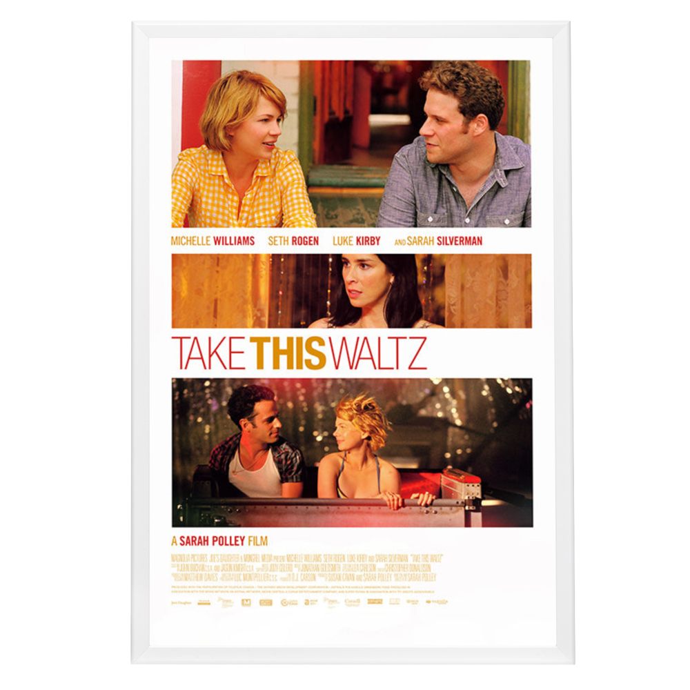 "Take This Waltz" (2011) Framed Movie Poster
