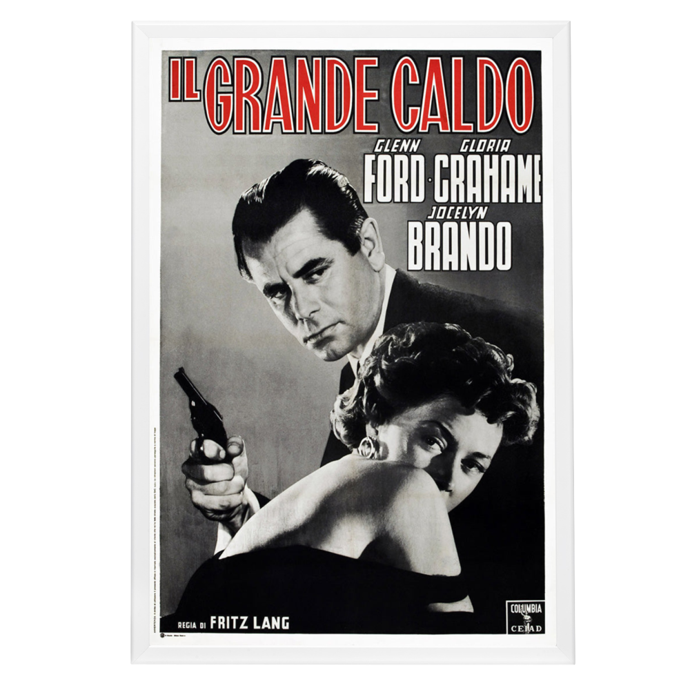 "Big Heat" (1953) Framed Movie Poster