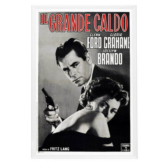 "Big Heat" (1953) Framed Movie Poster