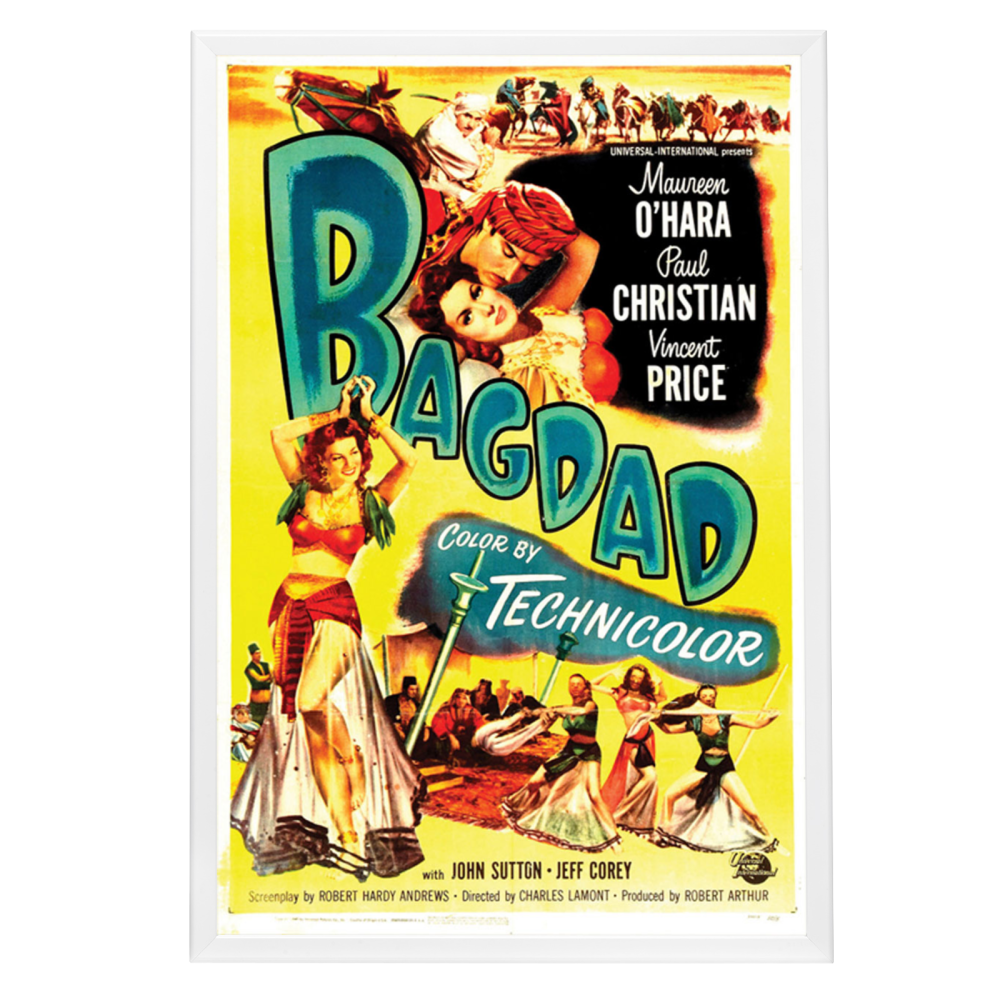 "Bagdad" (1949) Framed Movie Poster