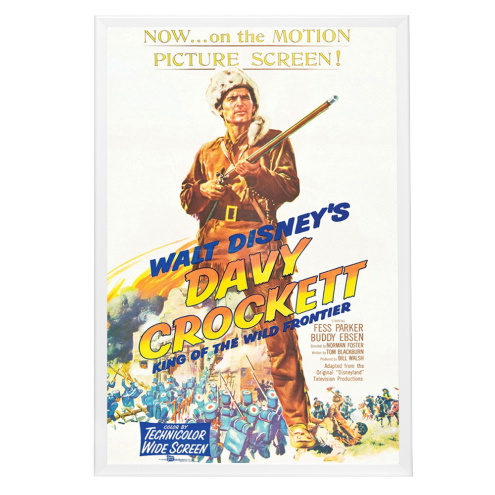"Davy Crockett" (1955) Framed Movie Poster