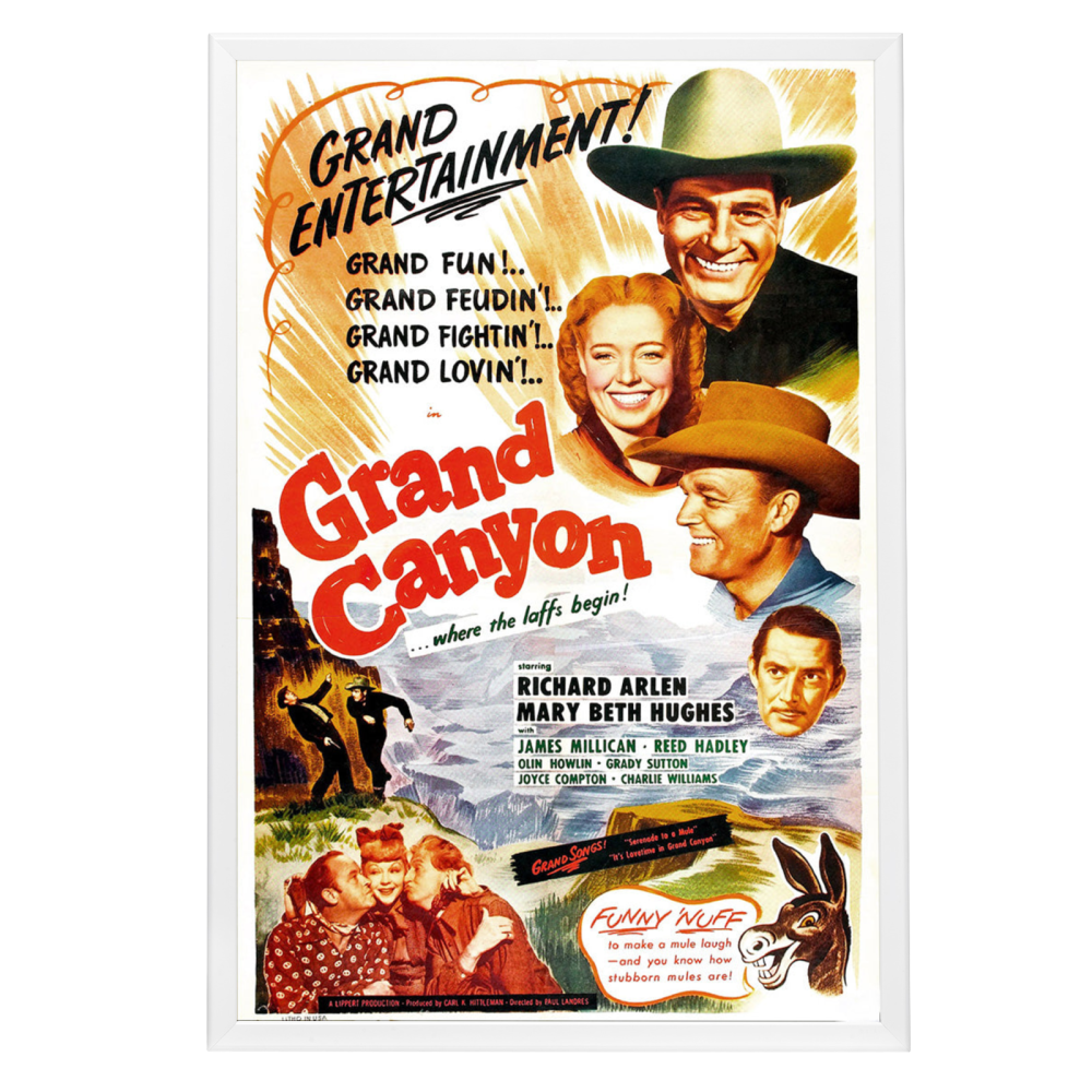 "Grand Canyon" (1949) Framed Movie Poster