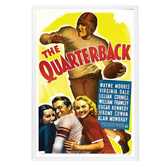 "Quarterback" (1940) Framed Movie Poster