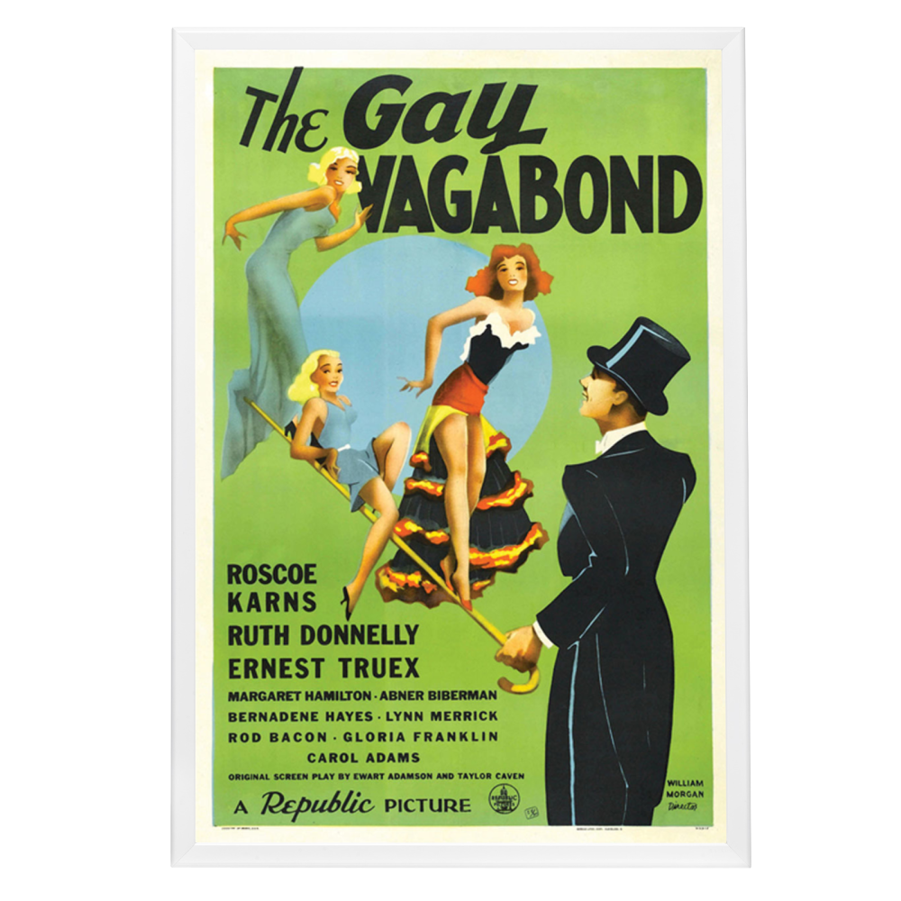 "Gay Vagabond" (1941) Framed Movie Poster