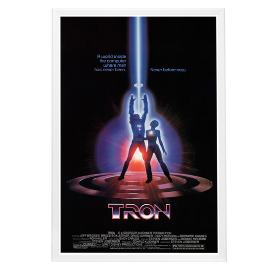 "Tron" (1982) Framed Movie Poster