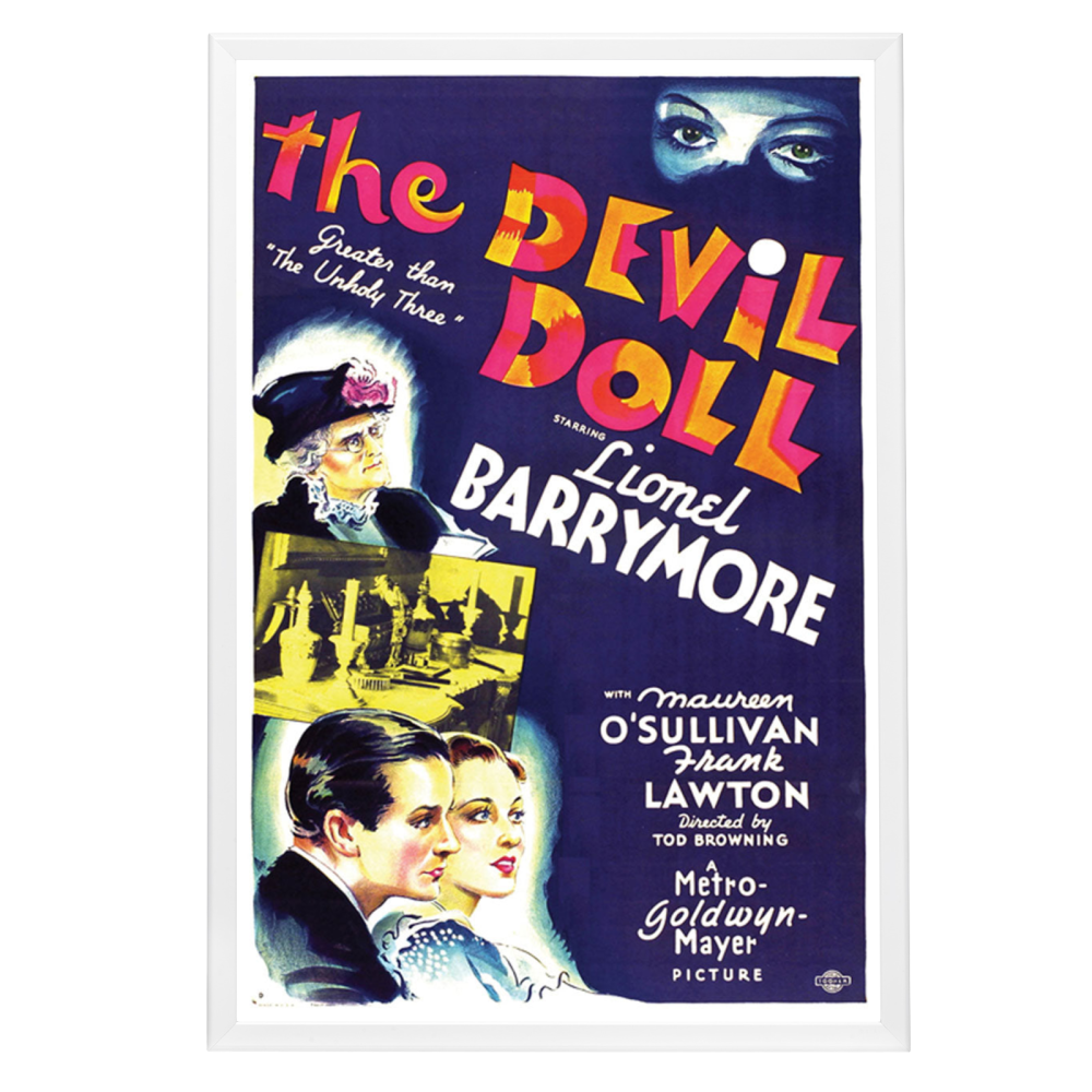 "Devil Doll" (1936) Framed Movie Poster