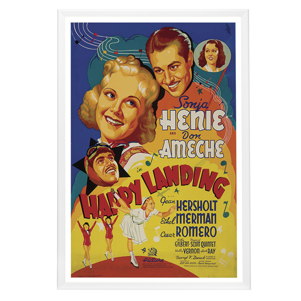 "Happy Landing" (1938) Framed Movie Poster