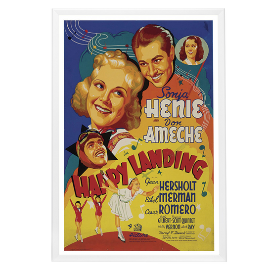 "Happy Landing" (1938) Framed Movie Poster