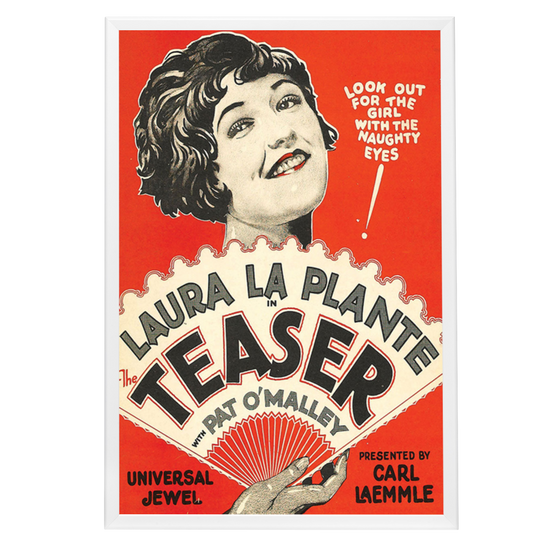 "Teaser" (1925) Framed Movie Poster
