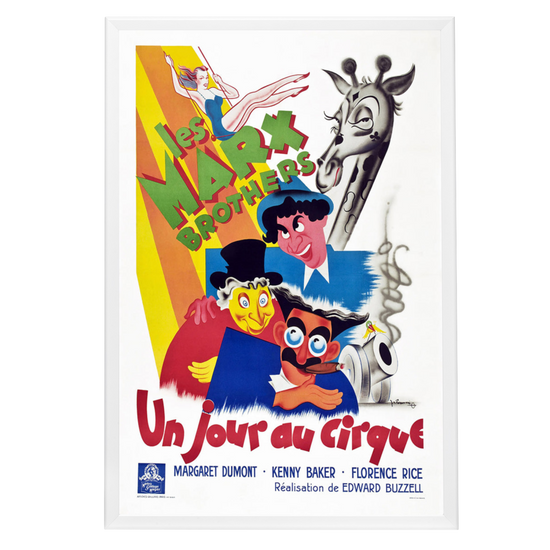 "At The Circus (French)" (1939) Framed Movie Poster