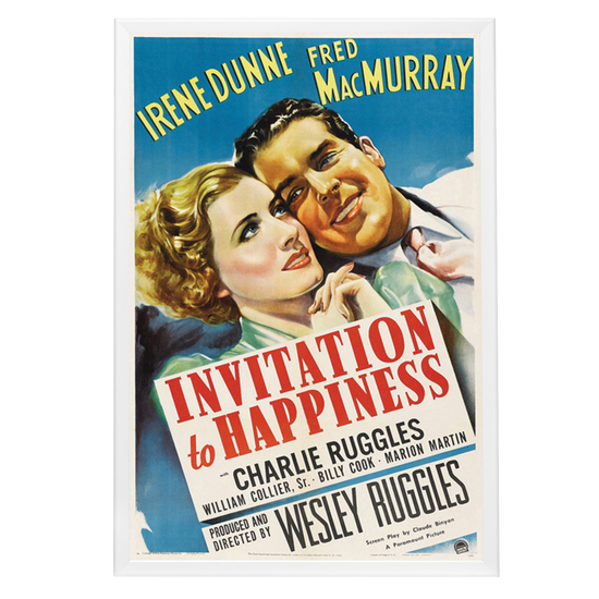 "Invitation To Happiness" (1939) Framed Movie Poster