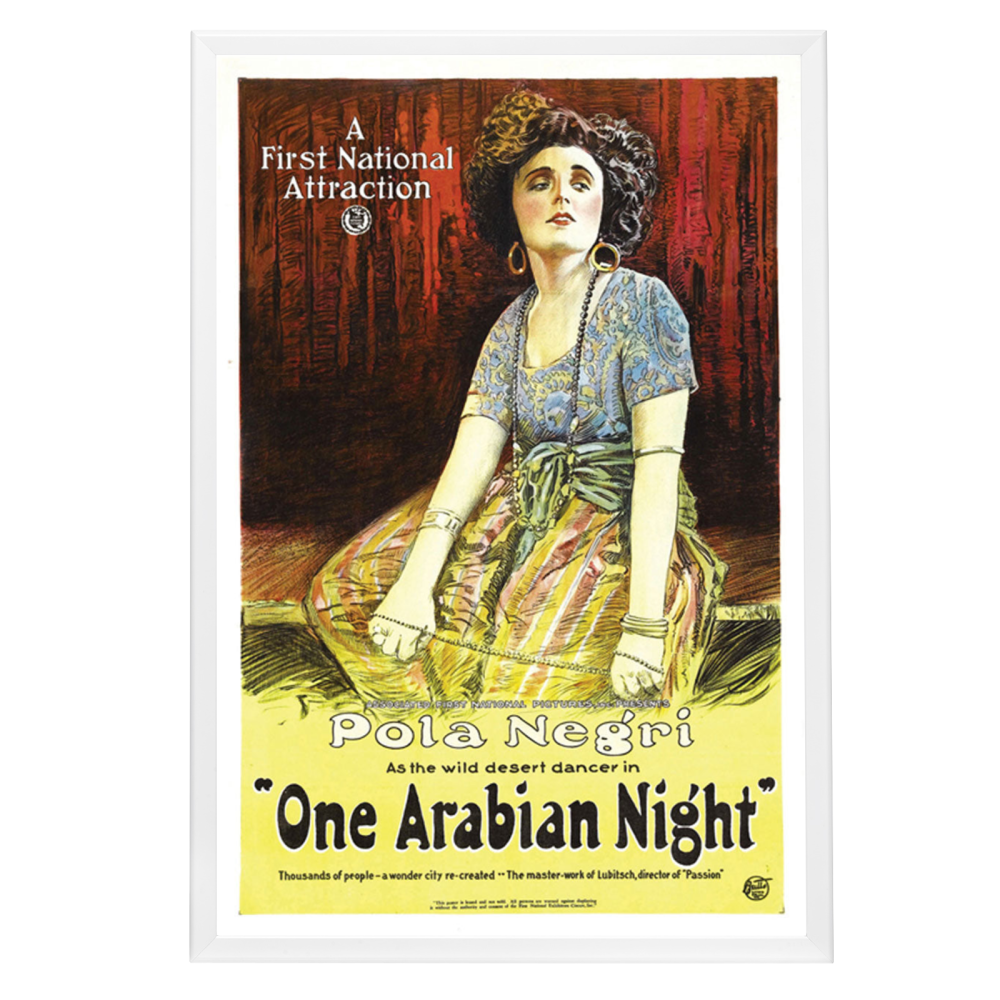 "One Arabian Night" (1923) Framed Movie Poster
