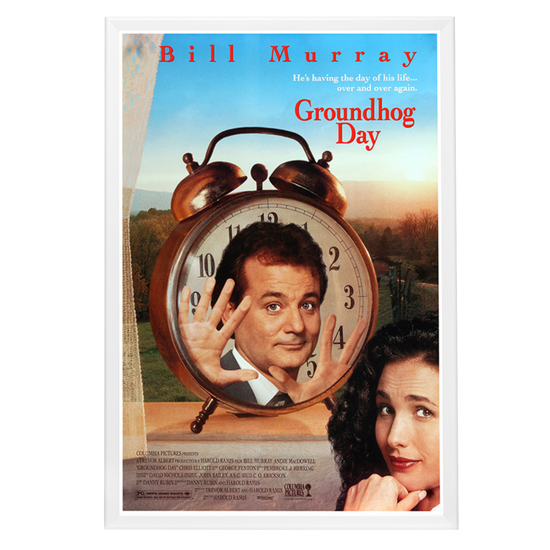 "Groundhog Day" (1993) Framed Movie Poster