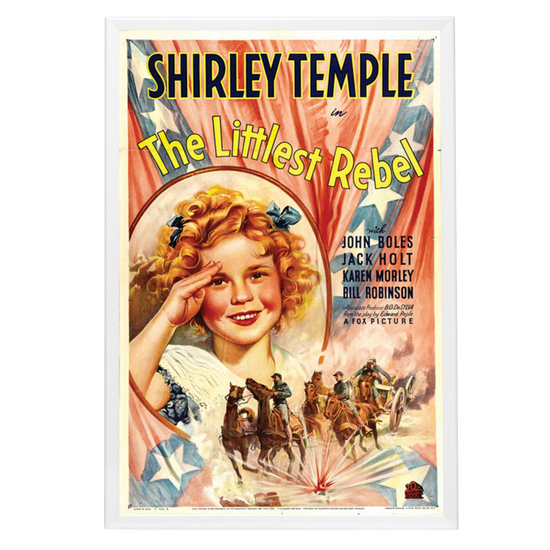 "Littlest Rebel" (1935) Framed Movie Poster