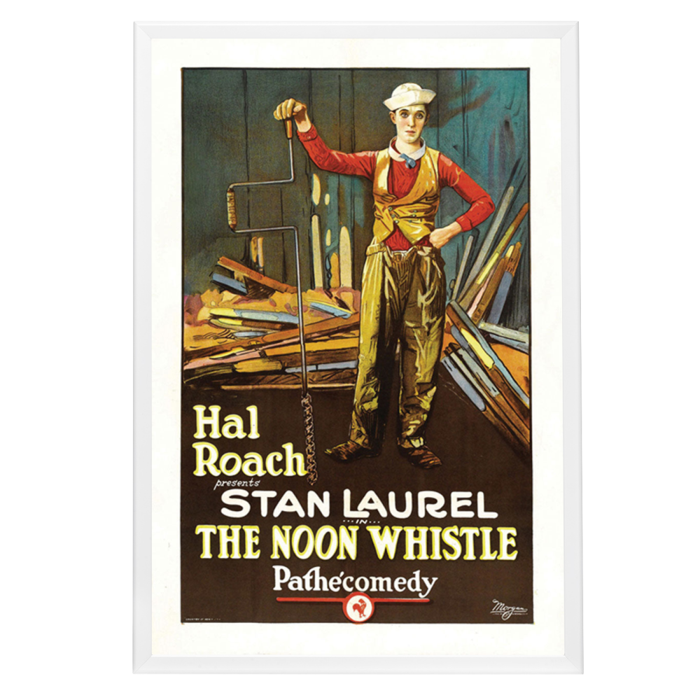 "Noon Whistle" (1923) Framed Movie Poster