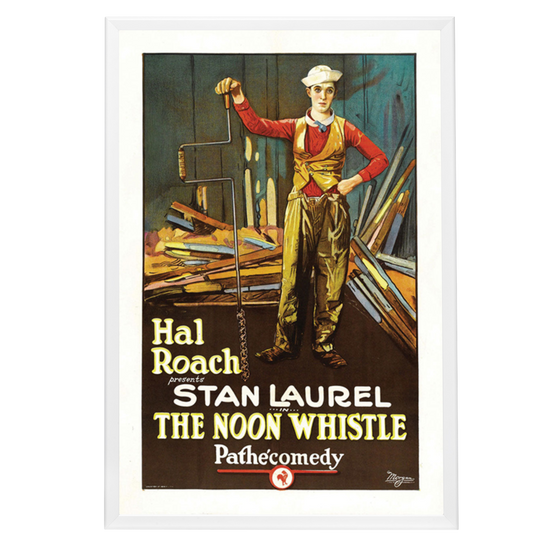 "Noon Whistle" (1923) Framed Movie Poster