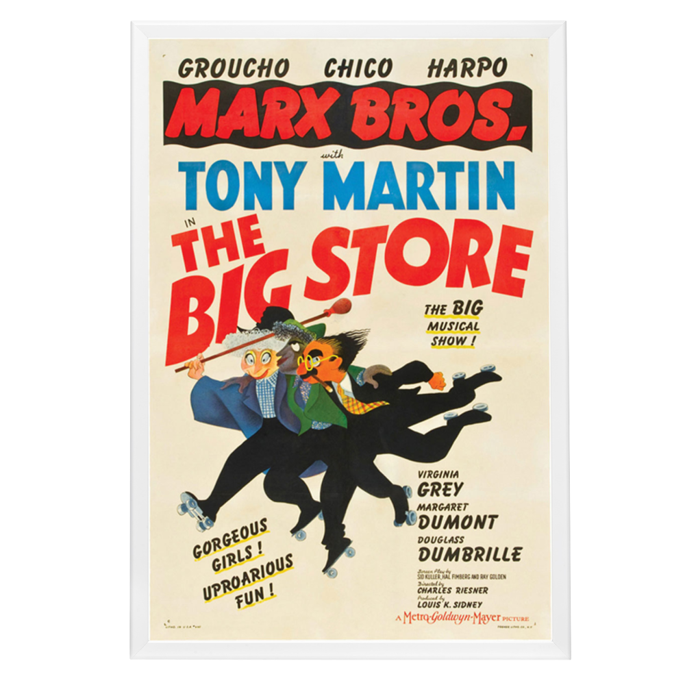 "Big Store" (1941) Framed Movie Poster