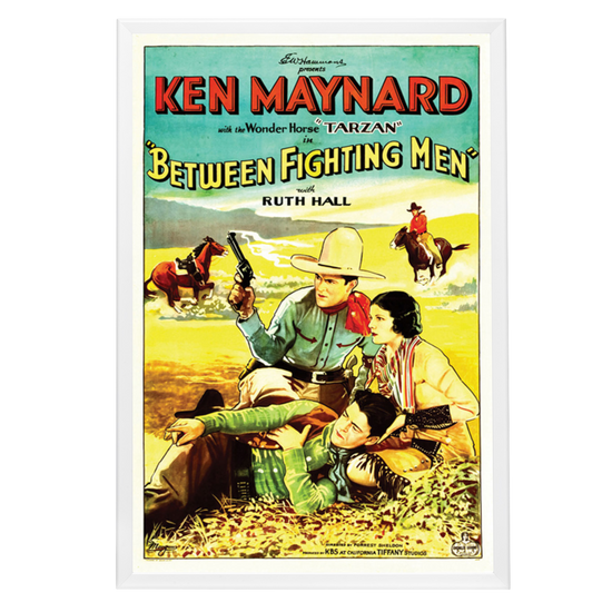 "Between Fighting Men" (1932) Framed Movie Poster