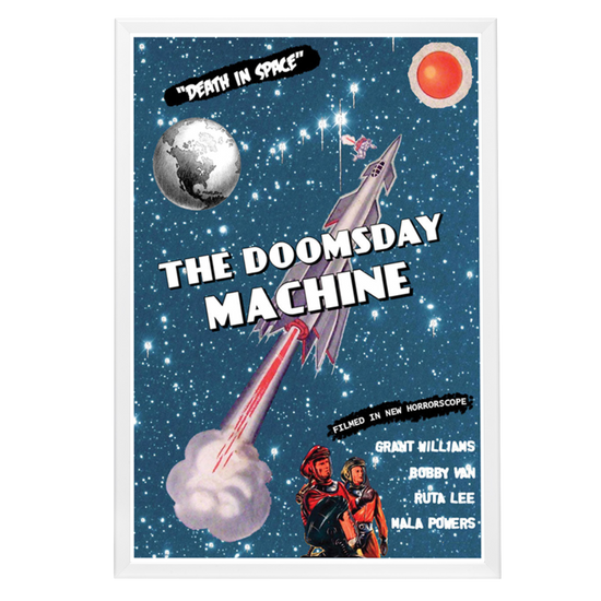 "Doomsday Machine" (1972) Framed Movie Poster