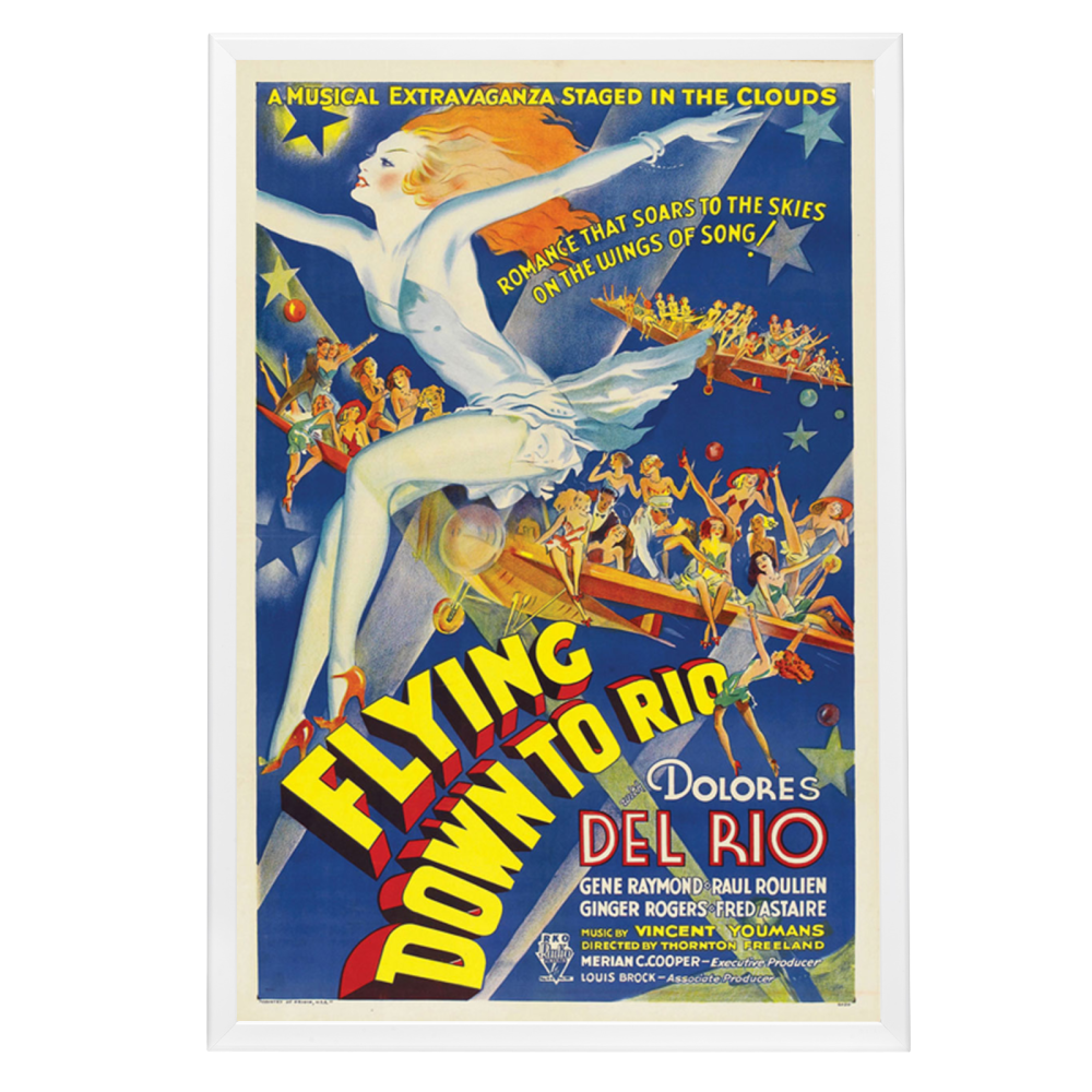 "Flying Down To Rio" (1933) Framed Movie Poster