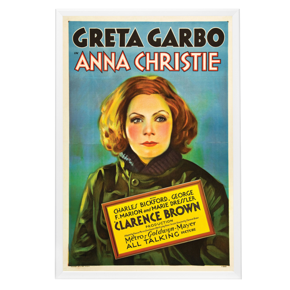 "Anna Christie" (1930) Framed Movie Poster