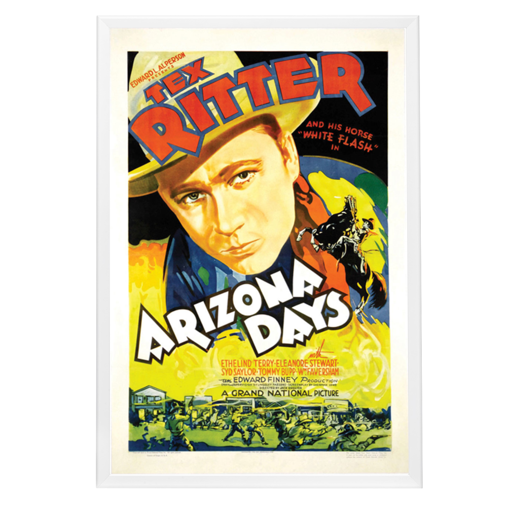 "Arizona Days" (1937) Framed Movie Poster