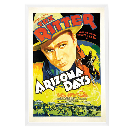 "Arizona Days" (1937) Framed Movie Poster