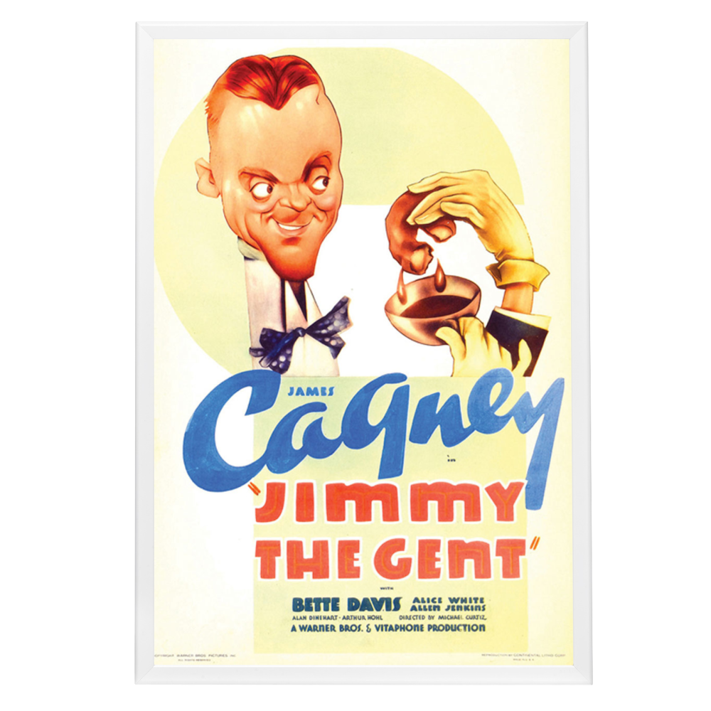 "Jimmy The Gent" (1934) Framed Movie Poster