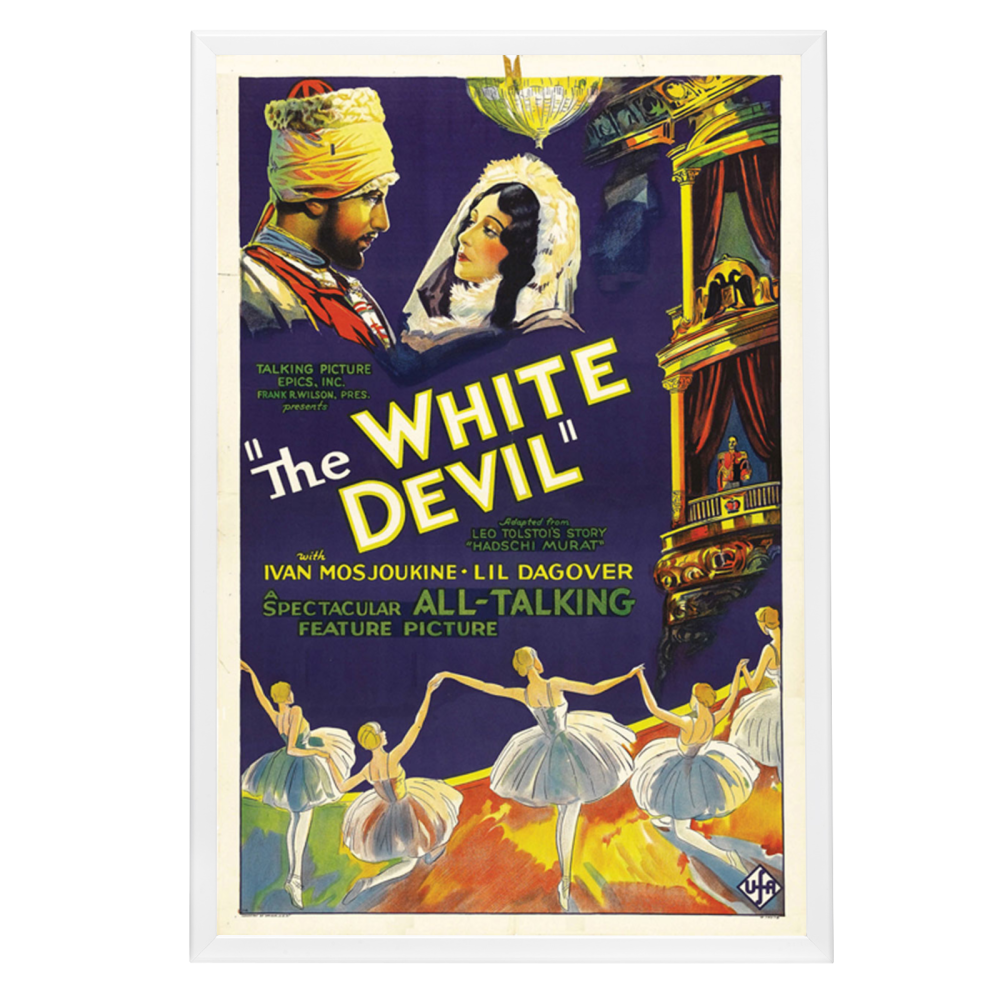 "White Devil" (1930) Framed Movie Poster