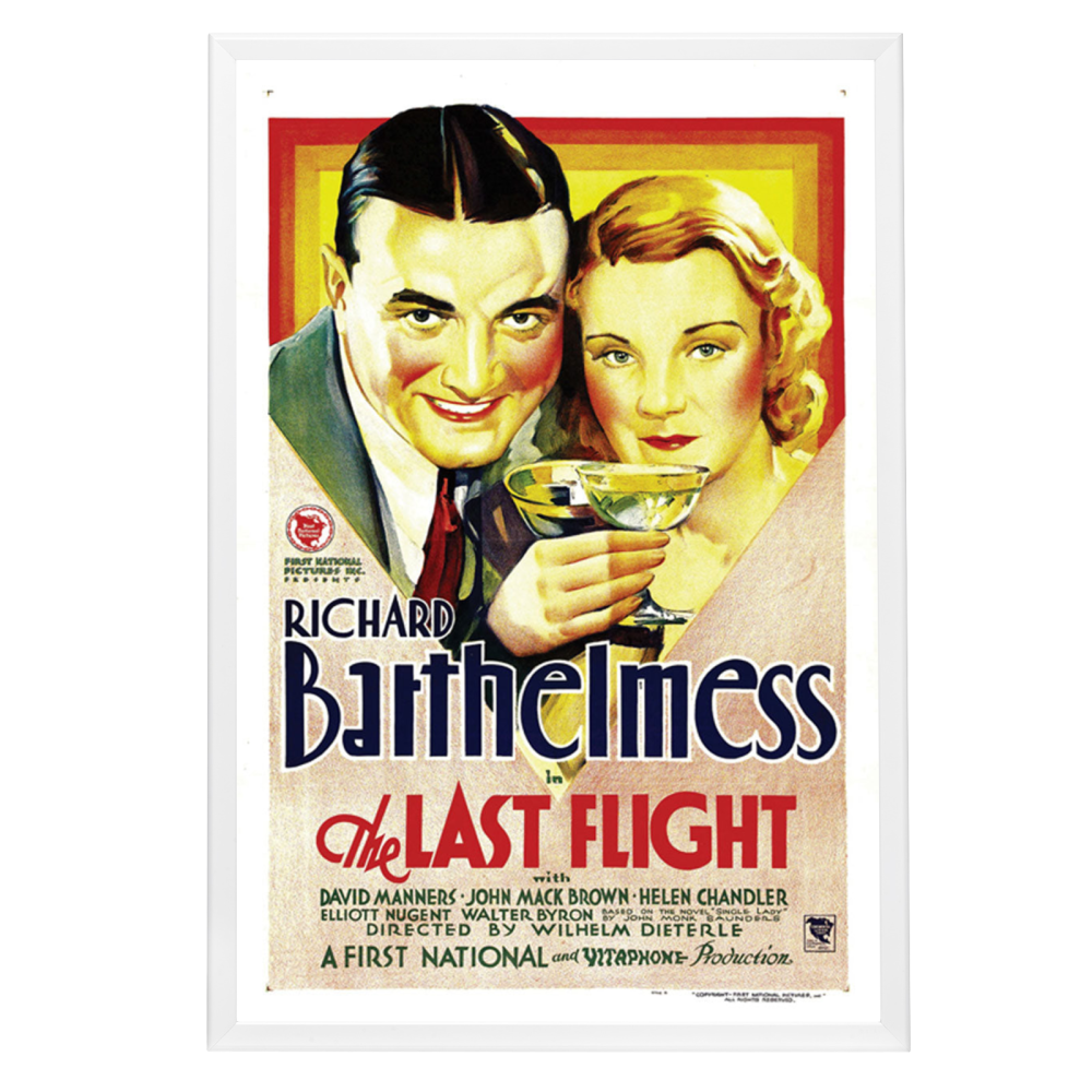 "Last Flight" (1931) Framed Movie Poster