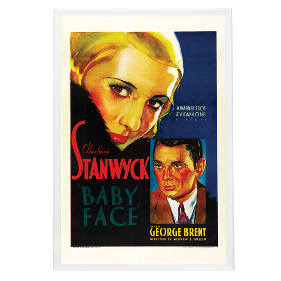 "Baby Face" (1933) Framed Movie Poster