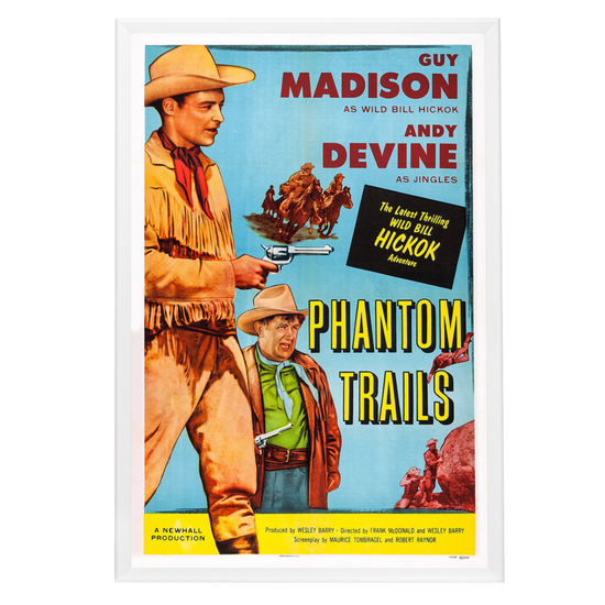 "Phantom Trails" (1955) Framed Movie Poster