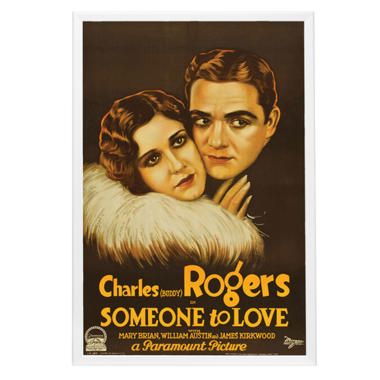 "Someone To Love" (1928) Framed Movie Poster