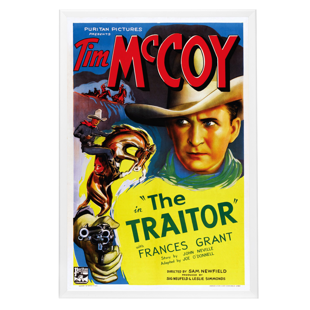 "Traitor" (1936) Framed Movie Poster