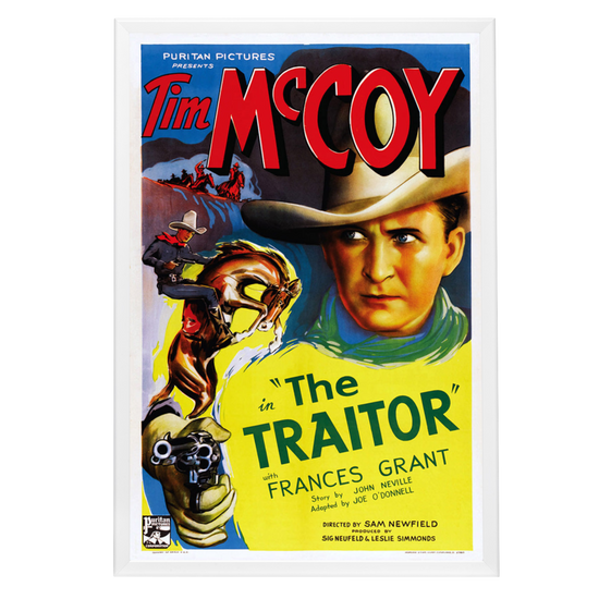 "Traitor" (1936) Framed Movie Poster