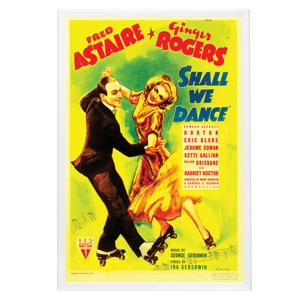 "Shall We Dance" (1937) Framed Movie Poster