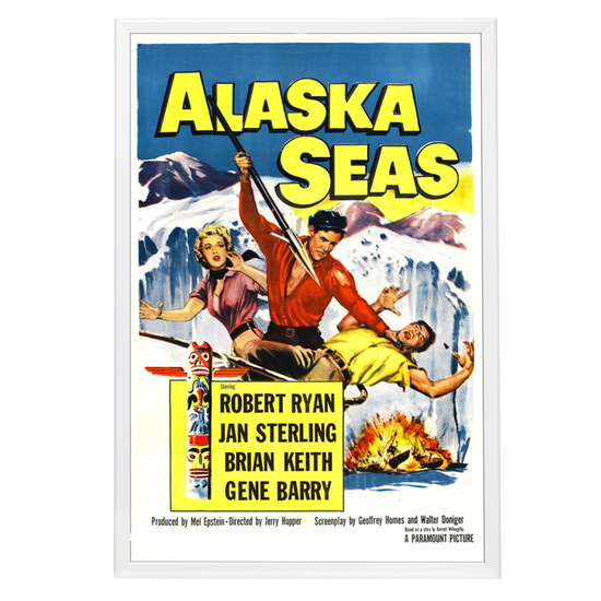 "Alaska Seas" (1954) Framed Movie Poster