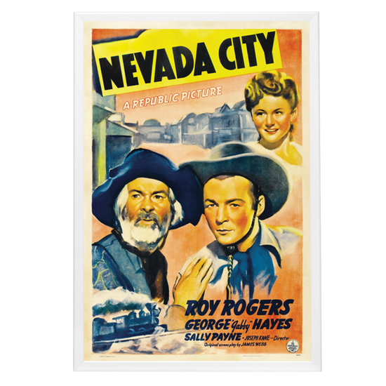 "Nevada City" (1941) Framed Movie Poster