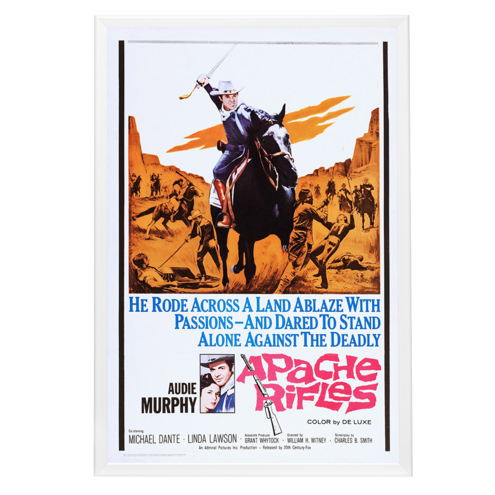 "Apache Rifles" (1964) Framed Movie Poster