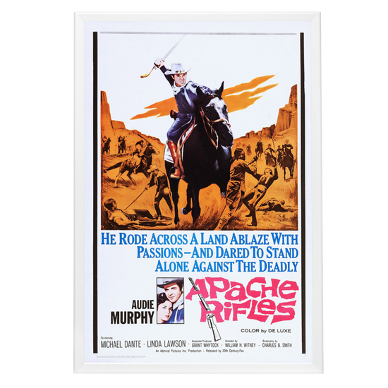 "Apache Rifles" (1964) Framed Movie Poster