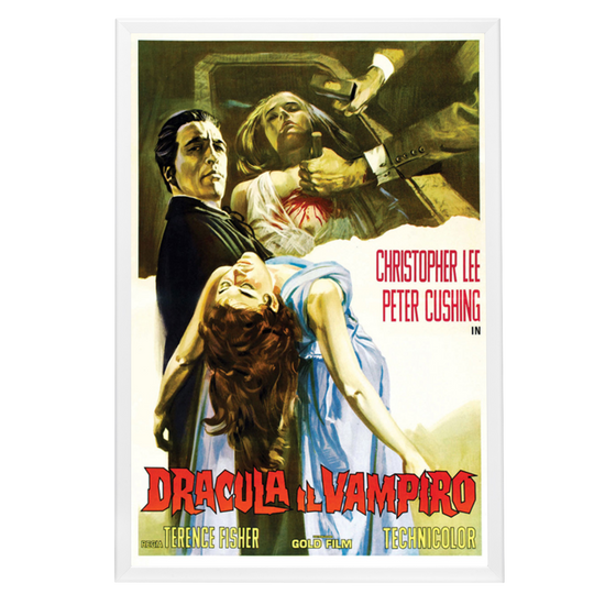 "Horror Of Dracula" (1958) Framed Movie Poster