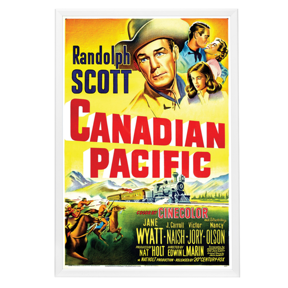 "Canadian Pacific" (1949) Framed Movie Poster