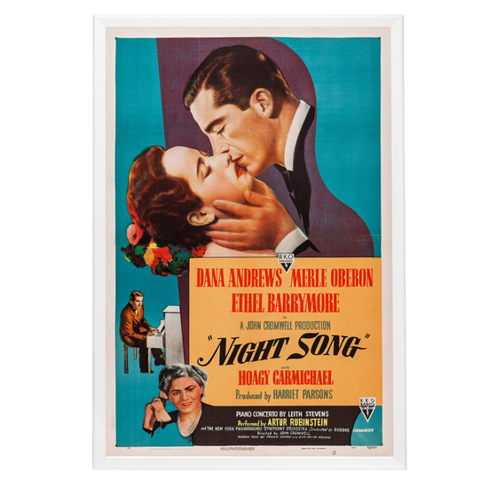 "Night Song" (1948) Framed Movie Poster