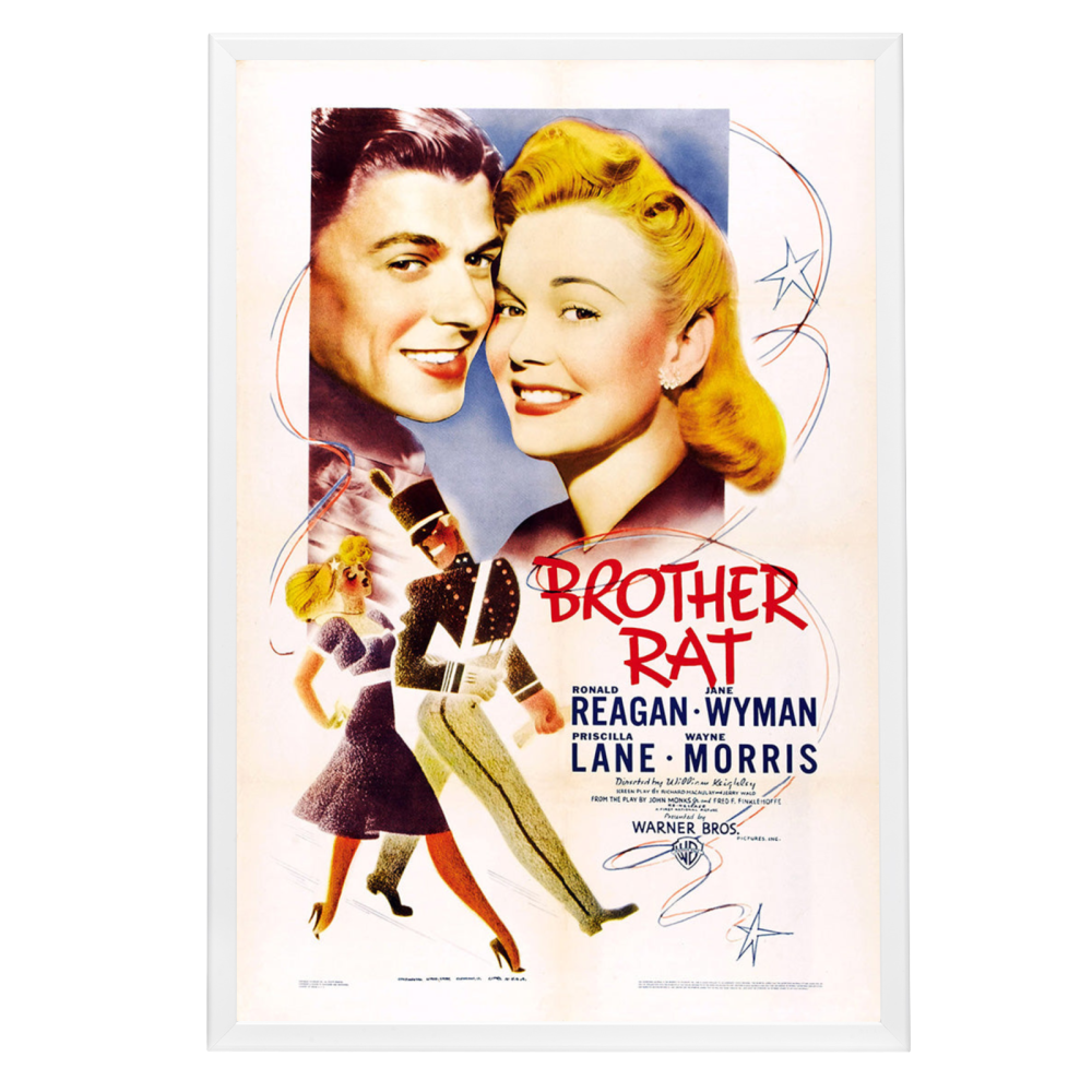 "Brother Rat" (1938) Framed Movie Poster