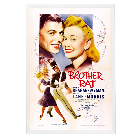 "Brother Rat" (1938) Framed Movie Poster