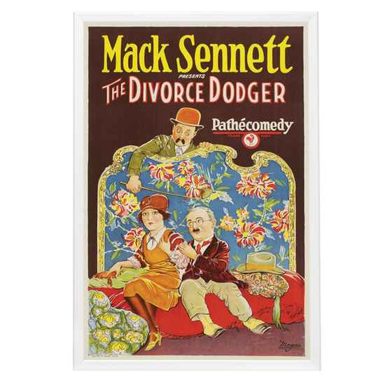 "Divorce Dodger" (1926) Framed Movie Poster