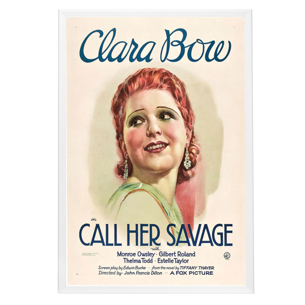 "Call Her Savage" (1932) Framed Movie Poster